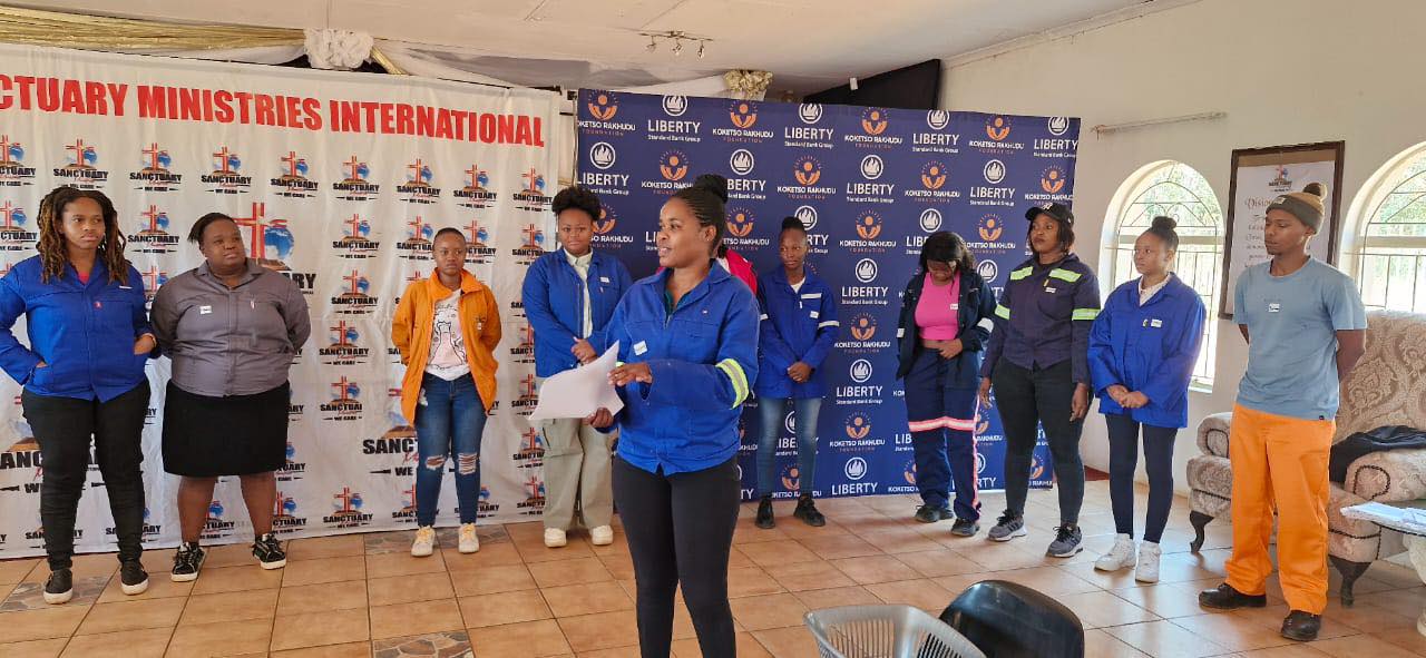 Learners taking part in a skills development workshop